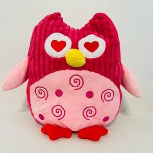 Atico International Pink Owl Plush